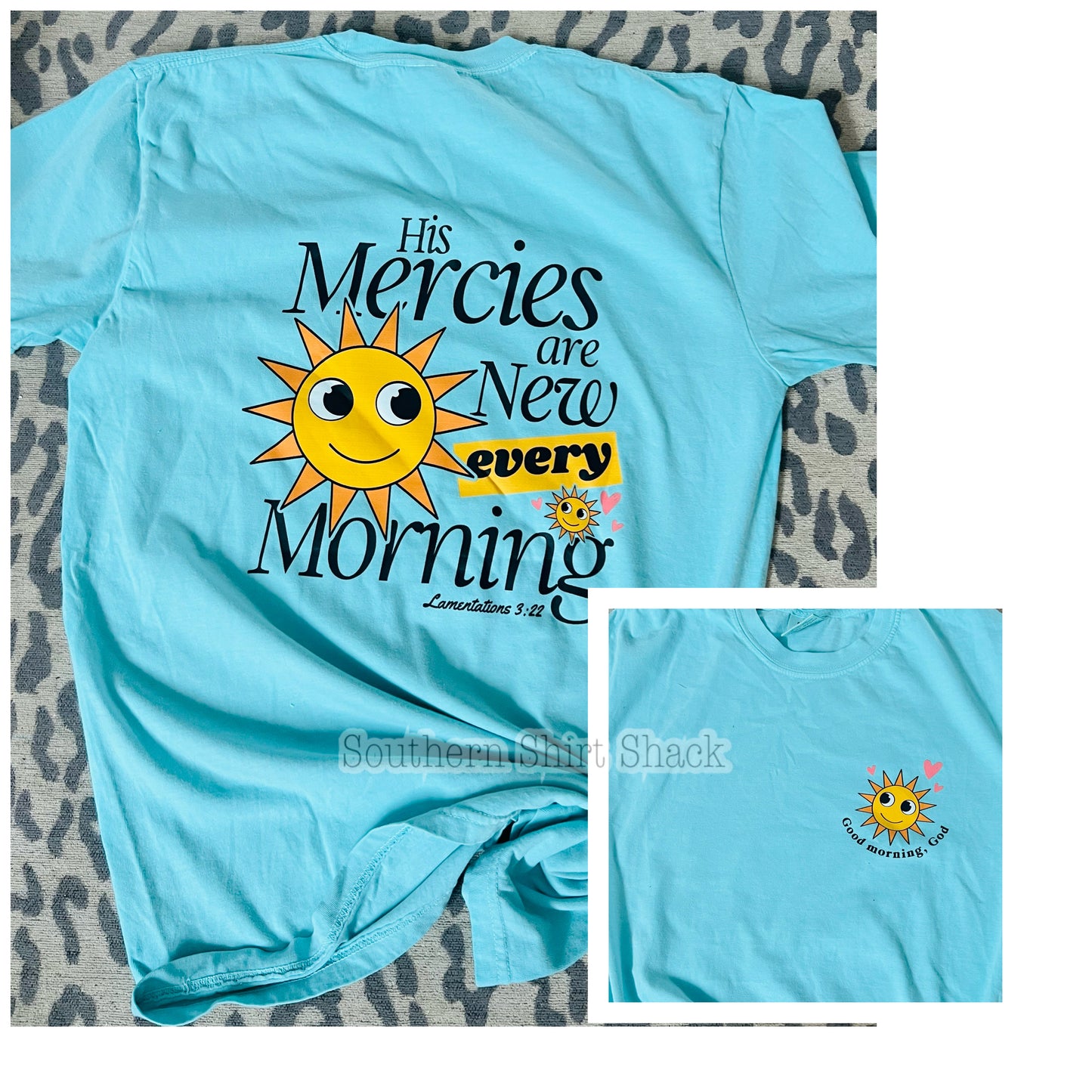 His Mercies are New | Comfort Colors tee