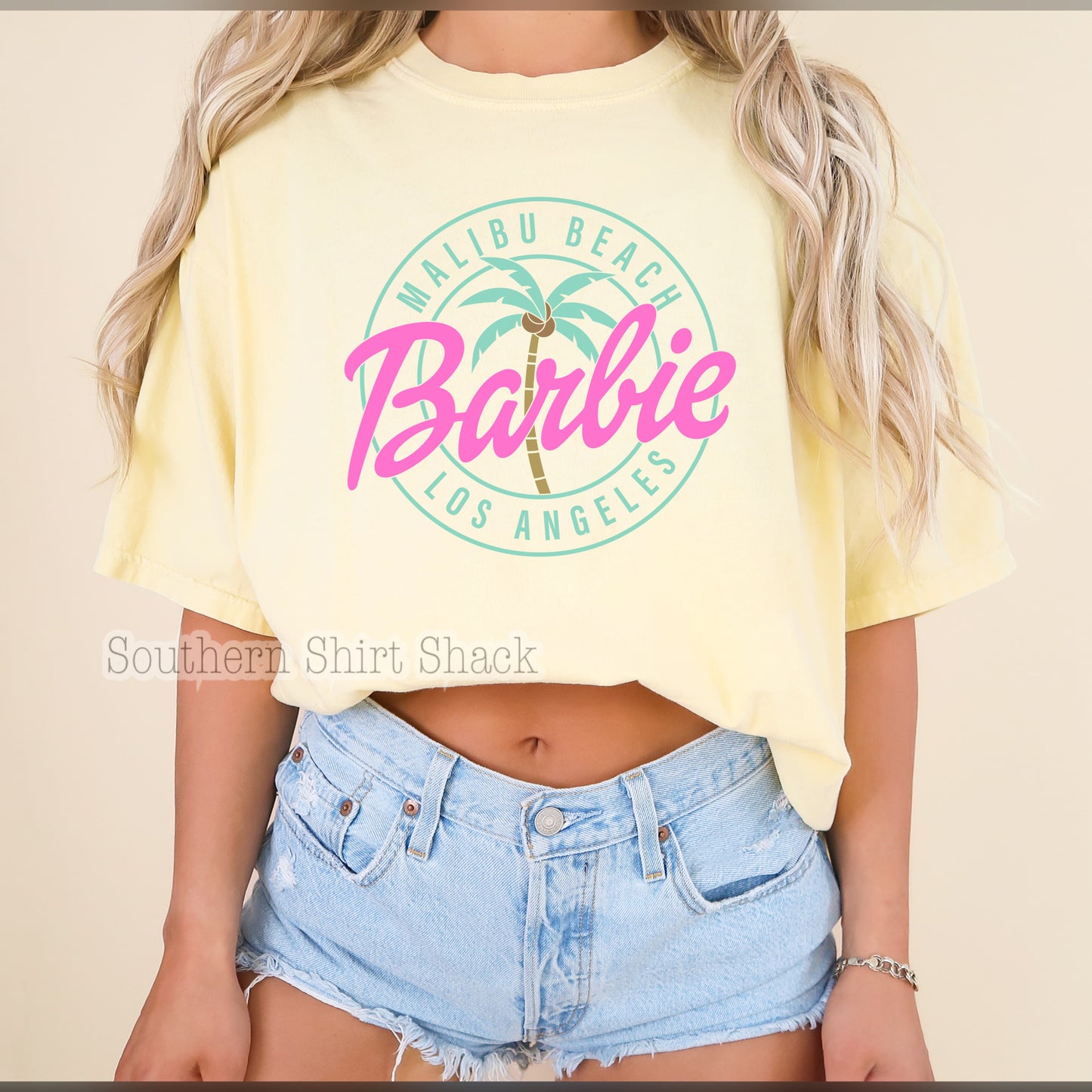 Malibu Beach Barbie CC tee