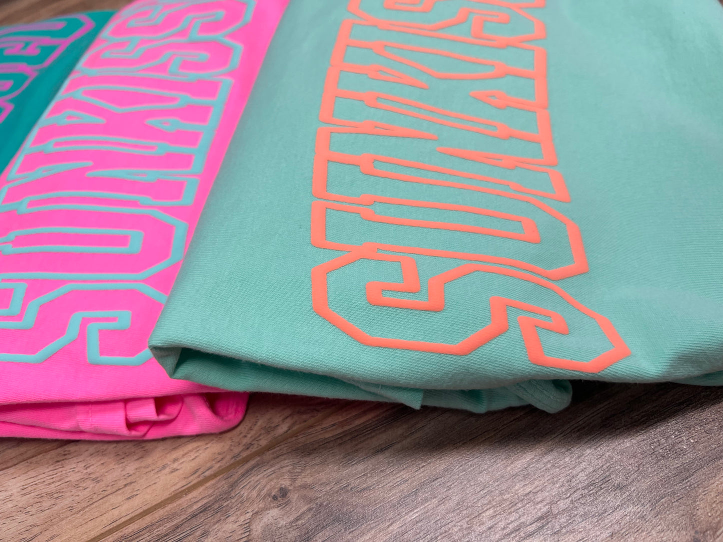 Sunkissed Puff Print | Comfort Colors Tee