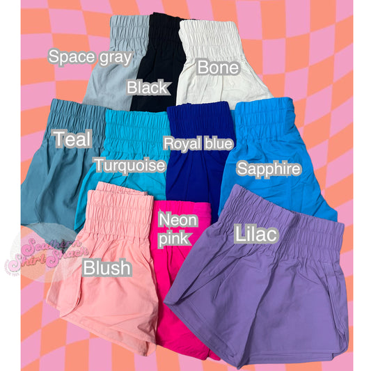 Hot Girl Summer High Waist Athletic Shorts