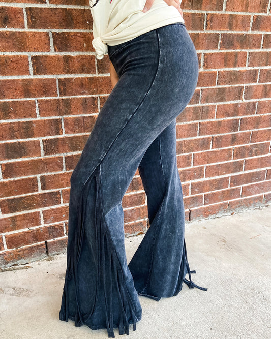 Uptown Girl Fringe Flares