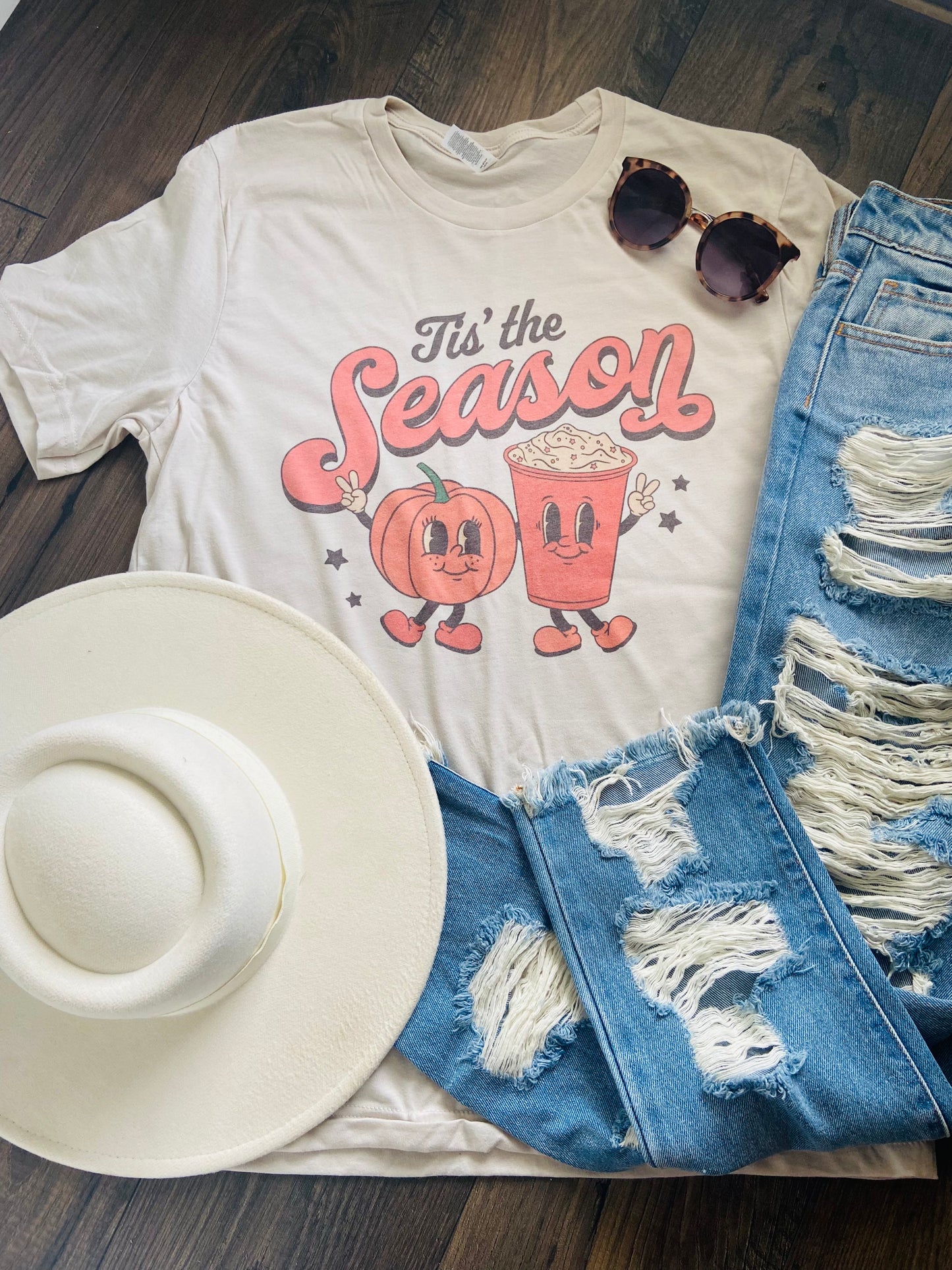 Tis’ the Season Pumpkin Spice tee