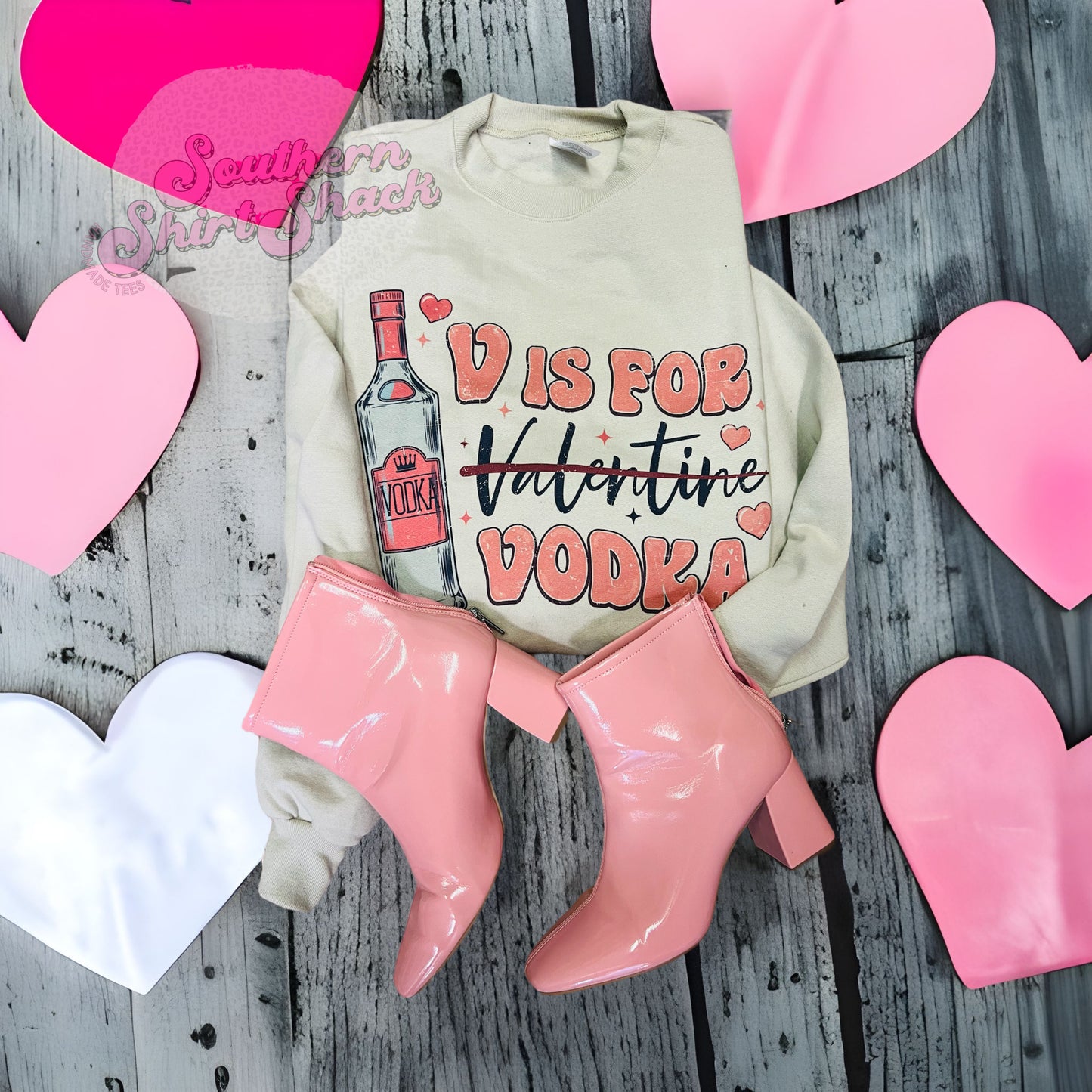 V is for Vodka Sweatshirt