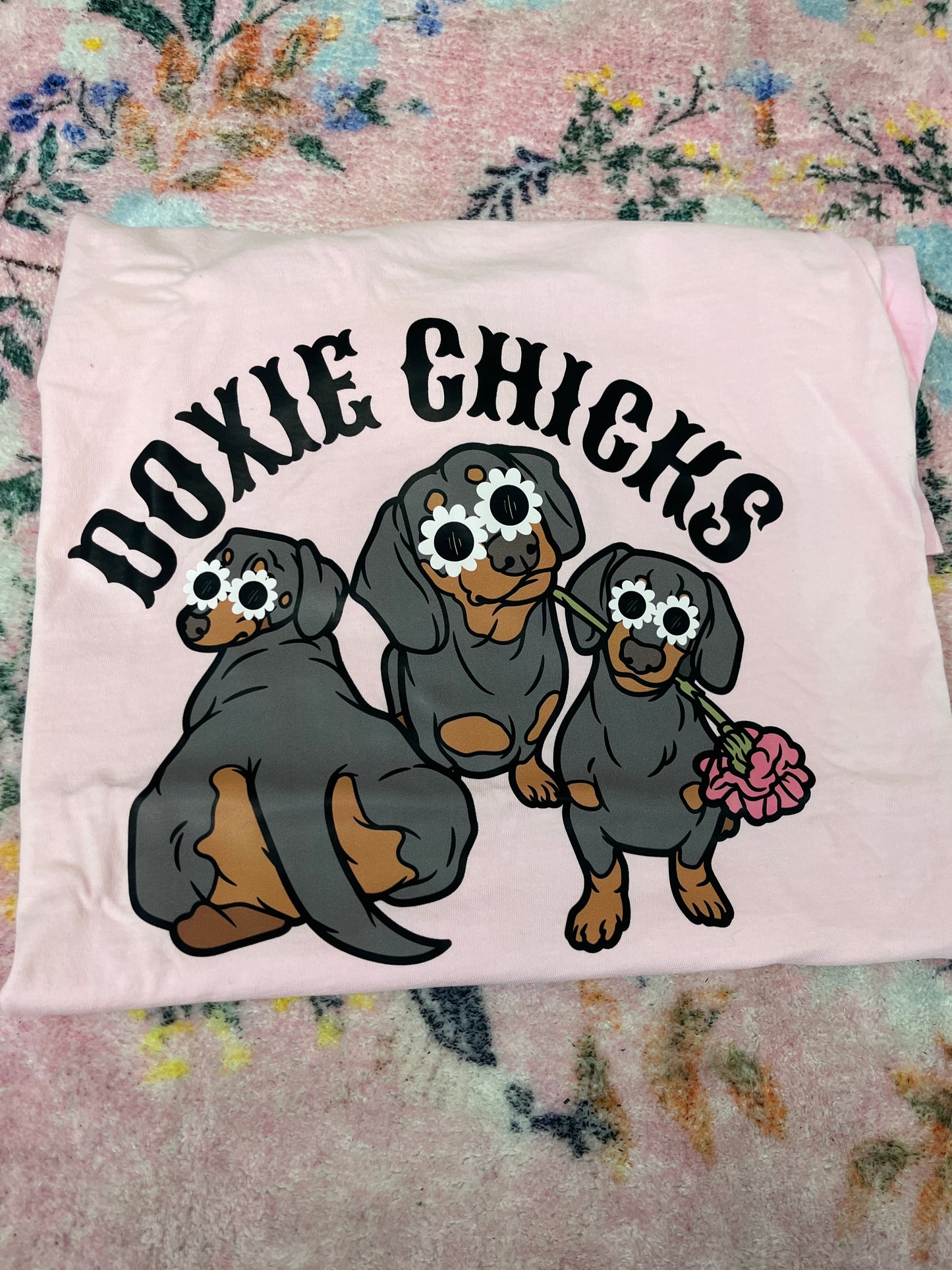 Oopsie Doxie chicks cc Tee size 2X