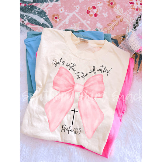 God is within her Comfort Colors tee | Ivory