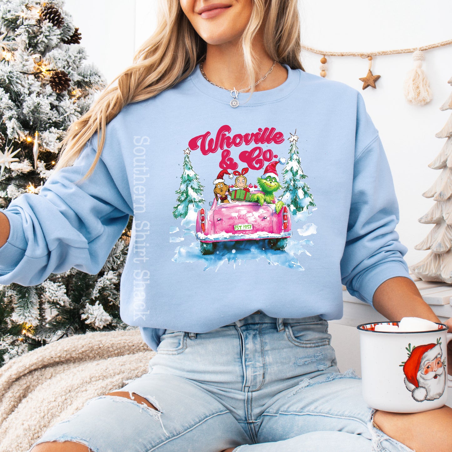 Whoville & Co | Light Blue Sweatshirt