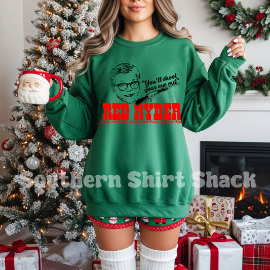 You’ll Shoot Your Eye Out | Kelly Green Sweatshirt