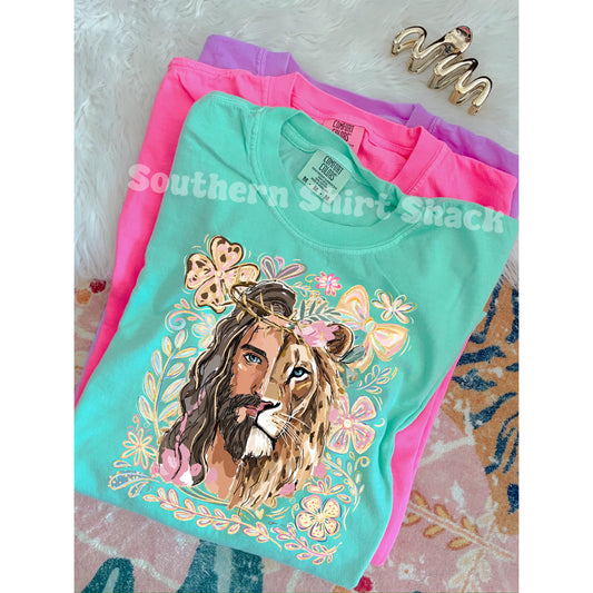 Lion of Judah Comfort Colors tee | Island Reef