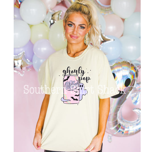 Ghouly Pop | Ivory CC tee