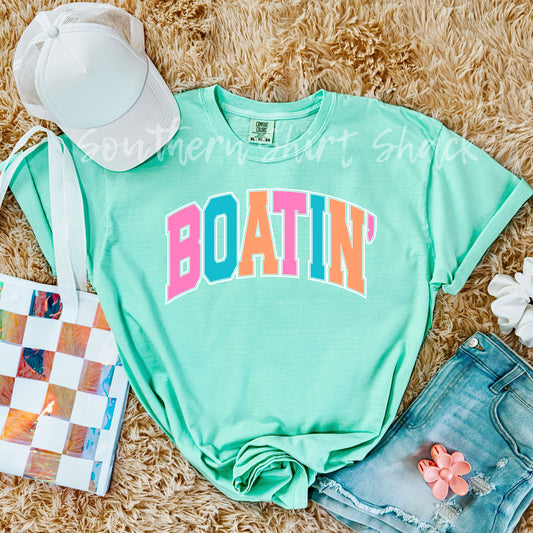 Varsity Boatin’ Comfort Colors tee | Island Reef