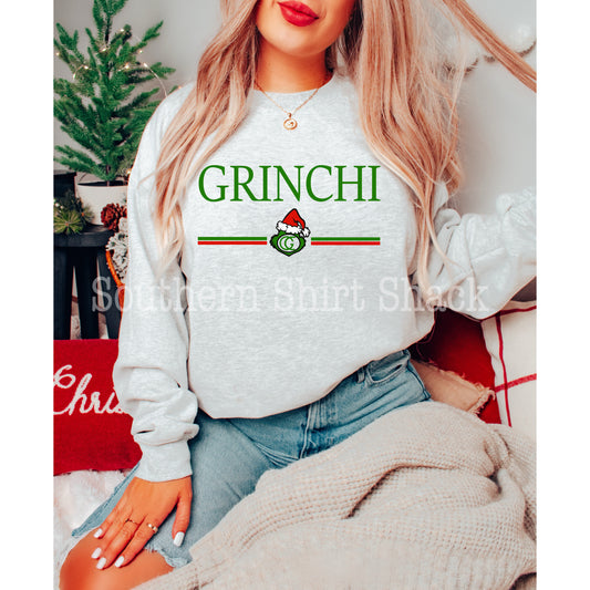 Grinchi | Ash Gray Sweatshirt