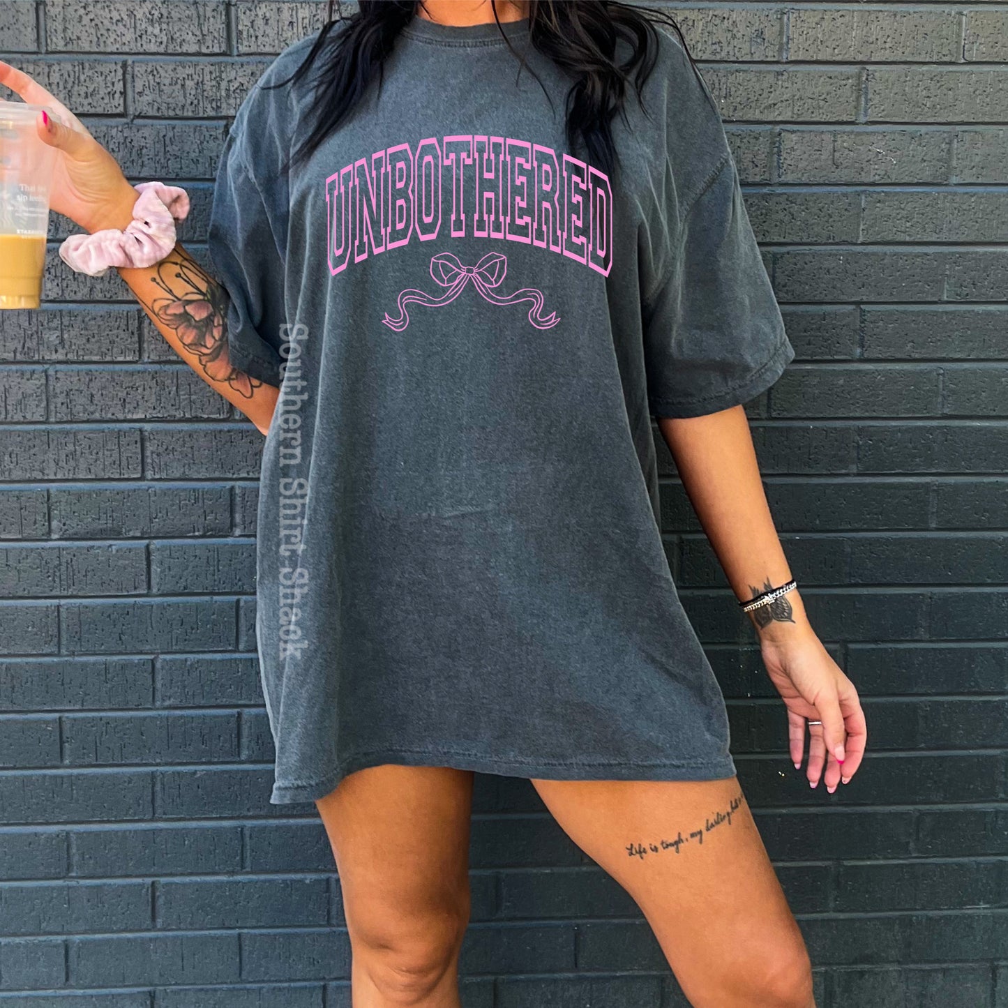 Unbothered CC tee