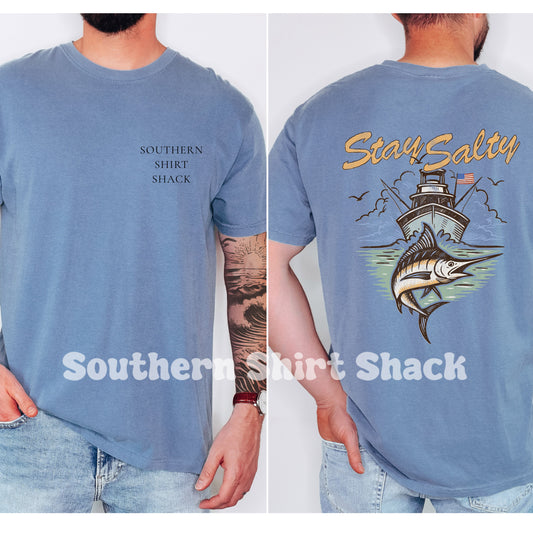 Stay Salty | Blue Jean CC tee