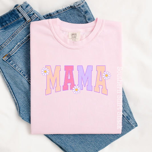 Simple Flower Mama | Comfort Colors Tee