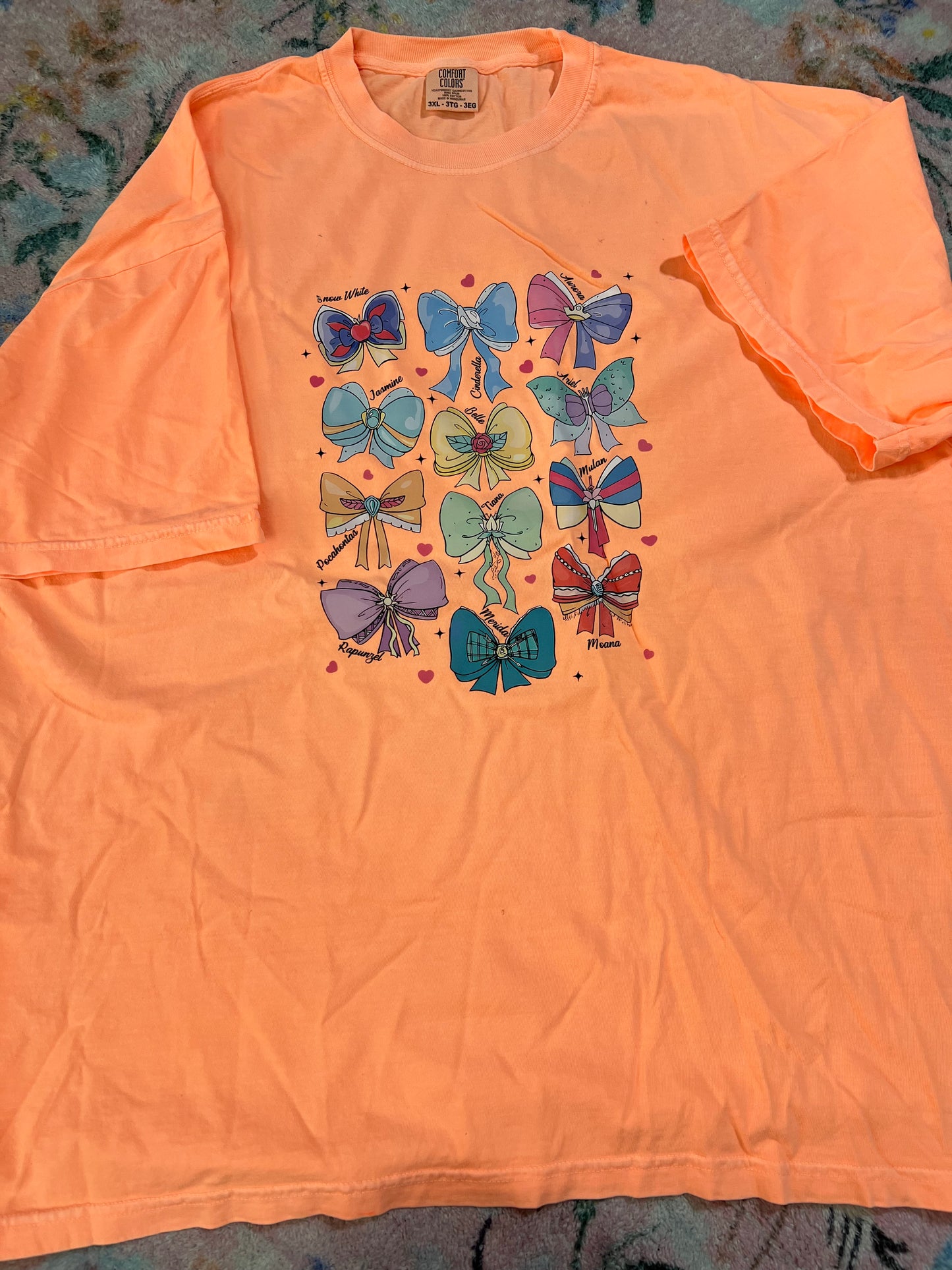 OOPSIE character bows. shirt | 3X | READY TO SHIP