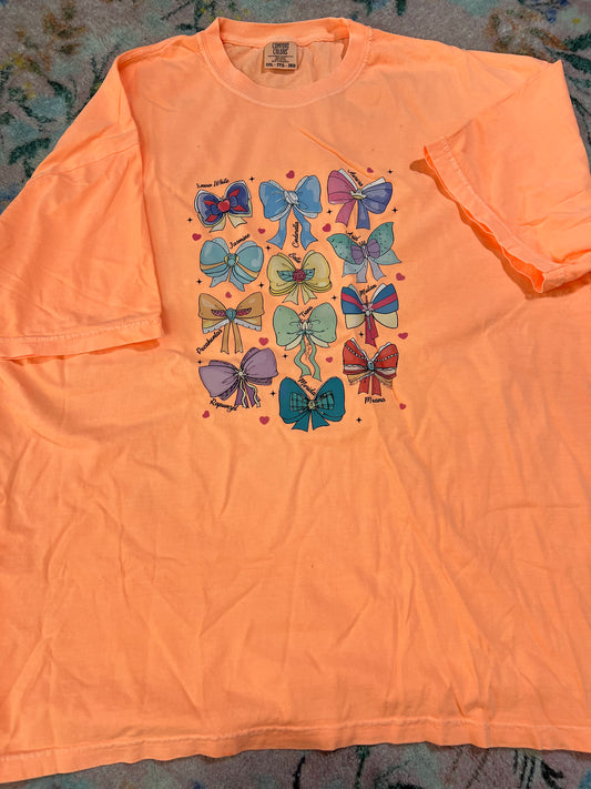 OOPSIE character bows. shirt | 3X | READY TO SHIP
