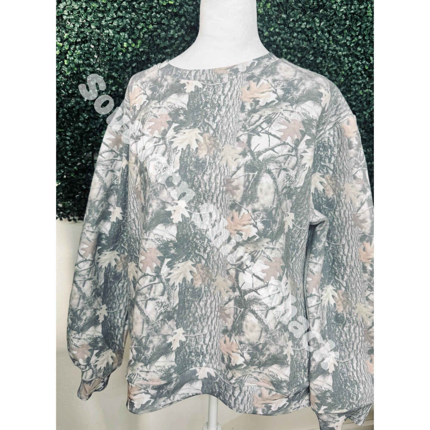 Tree Camo Sweatshirt - Ready to Ship