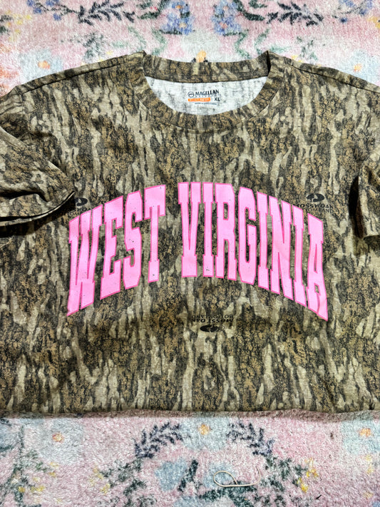 West Virginia Camo Tee | XL | READY TO SHIP