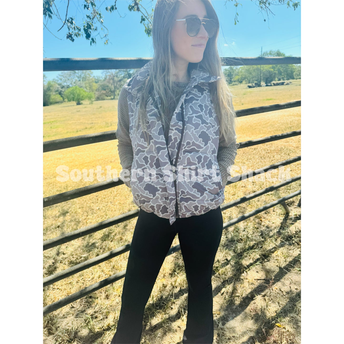 Duck Camo Puffer Vest ***PRE-ORDER | SHIPS MID NOVEMBER