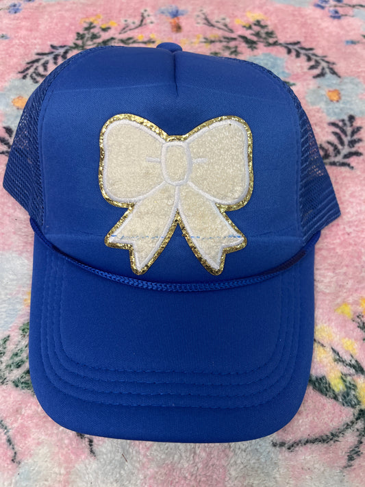 Oopsie bow patch trucker hat