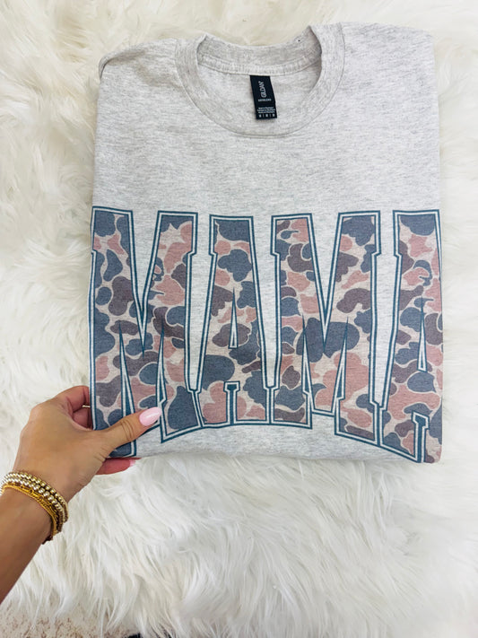 $13 THURSDAY T-Shirt of the Day | Duck Camo Mama | NO COUPON CODES ALLOWED |  Gildan Dryblend | YOUTH XS-ADULT 3X