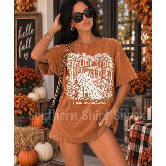 I am an Autumn | Yam Comfort Colors tee