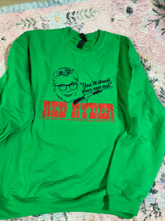Oopsie Red Ryder sweatshirt | xl | READY TO SHIP