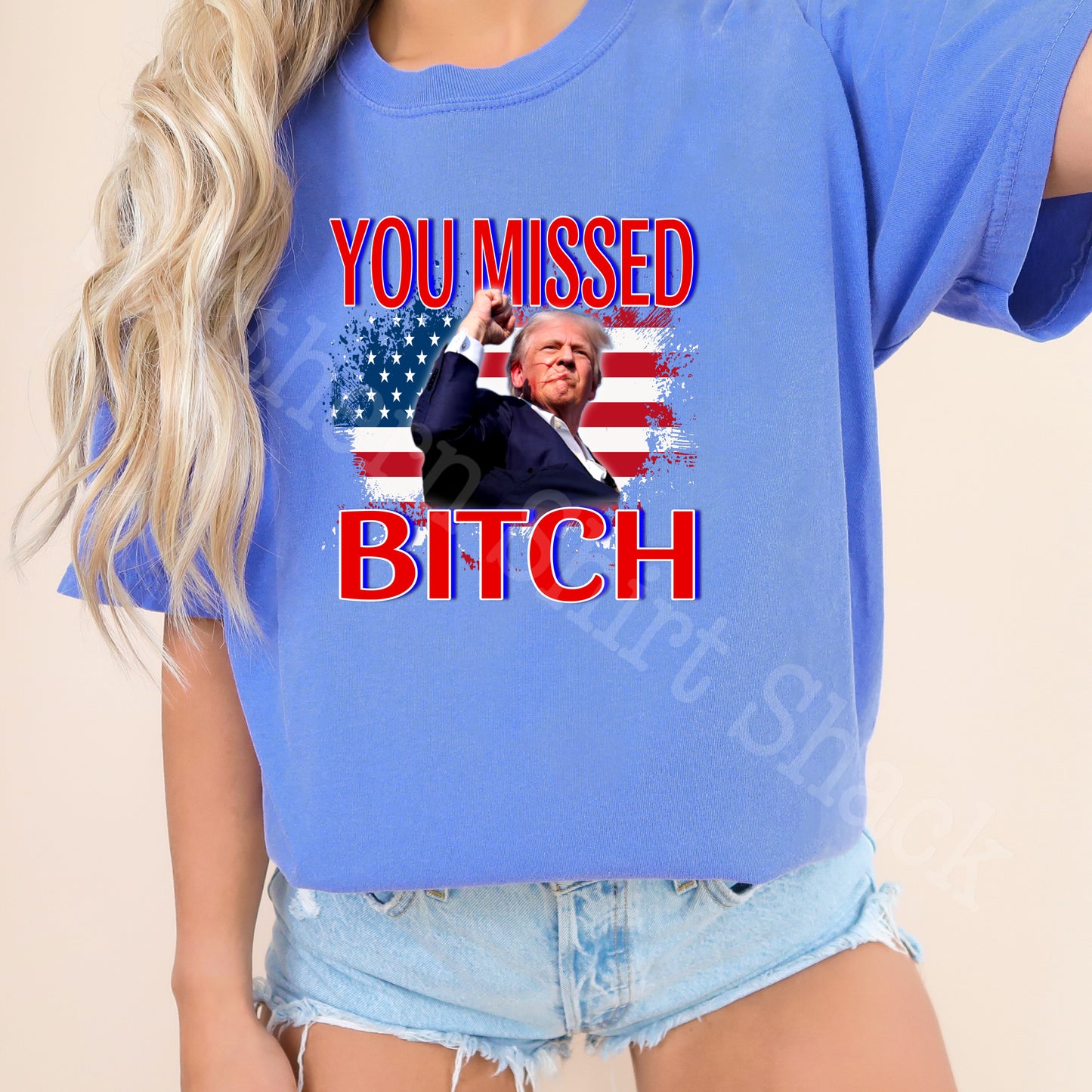 Trump You Missed Btch CC tee