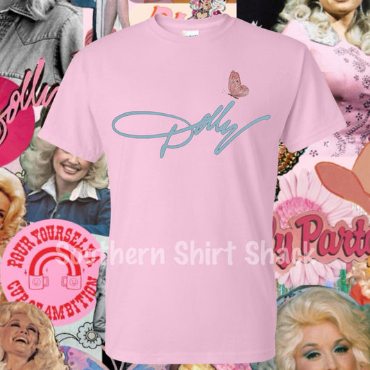 WWDD WEDS | Dolly Sig. | NO COUPON CODES ALLOWED | Gildan Dryblend light pink