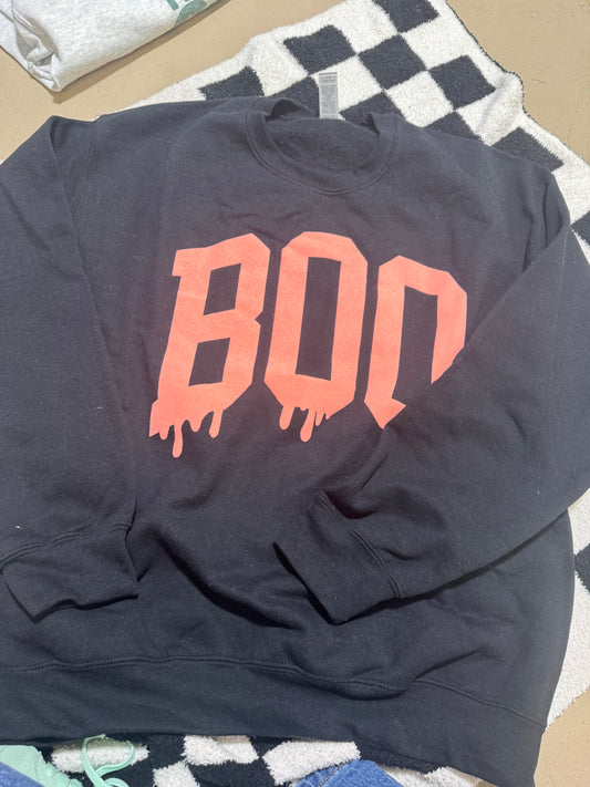 Drippy boo puff sweatshirt | m | READY TO SHIP