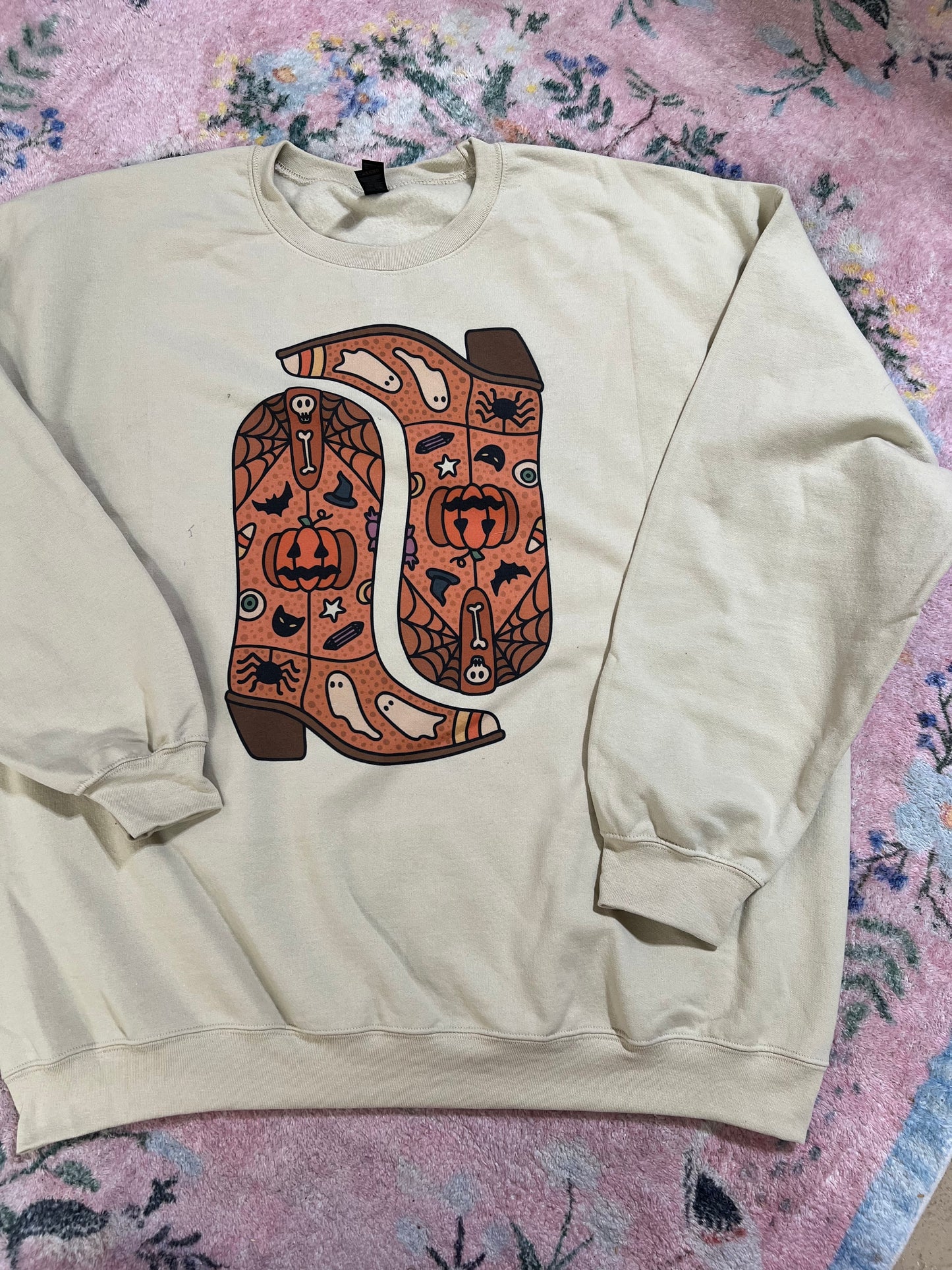 OOPSIE halloween boots sweatshirt | 2x | READY TO SHIP