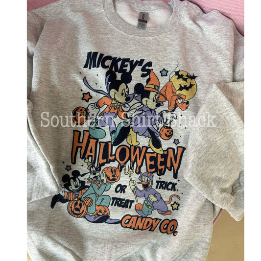 Mickey Halloween Sweatshirt