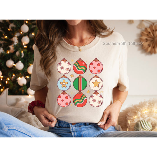 Groovy Ornaments tee