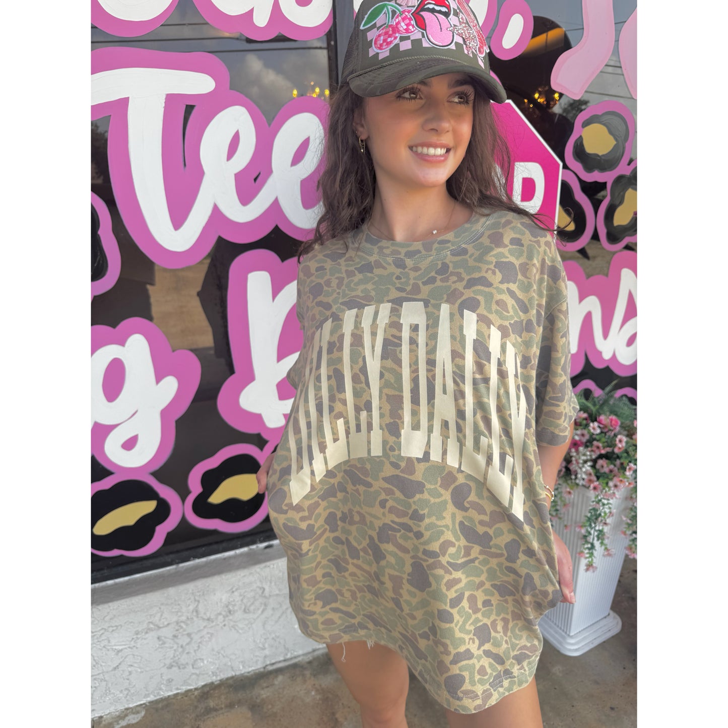 DILLY DALLY Duck Camo Cotton Tee