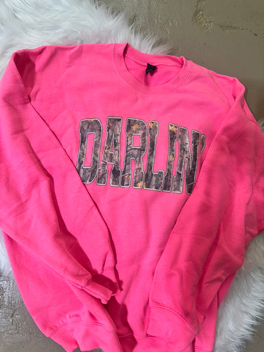 Camo darlin Sweatshirt | XL | READY TO SHIP
