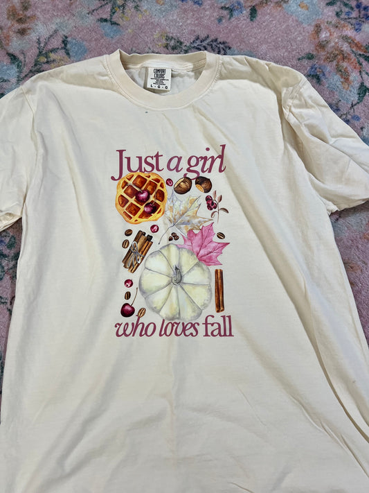 OOPSIE girl who loves fall shirt | L | READY TO SHIP