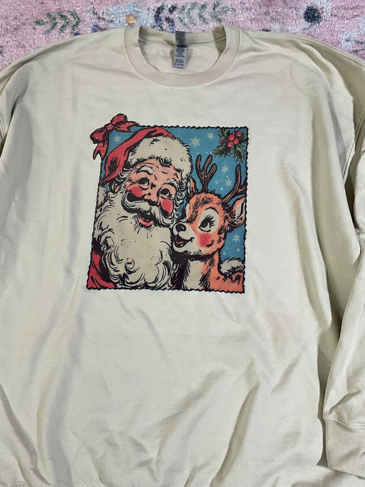 Oopsie vintage Santa sweatshirt | 2XL | READY TO SHIP