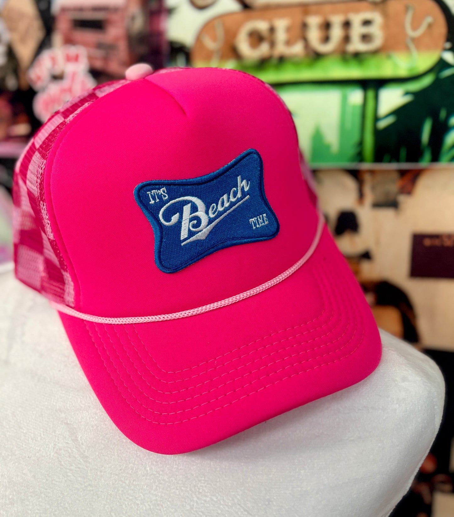 Beach Time Trucker Hat | READY TO SHIP