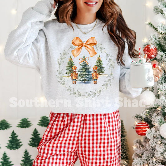 Toy Soldiers Christmas Sweater | Ash Gray Sweatshirt