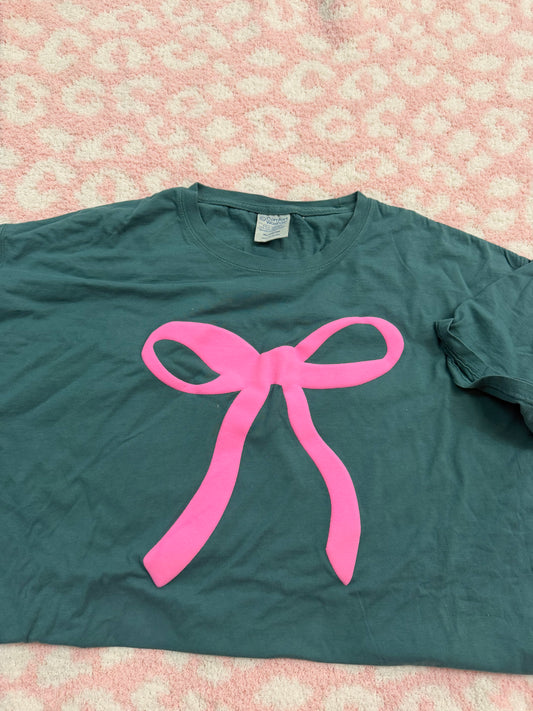 Puff Bow Tee | XL | READY TO SHIP
