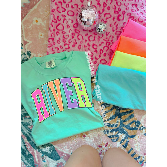 Varsity River Comfort Colors tee | Island Reef