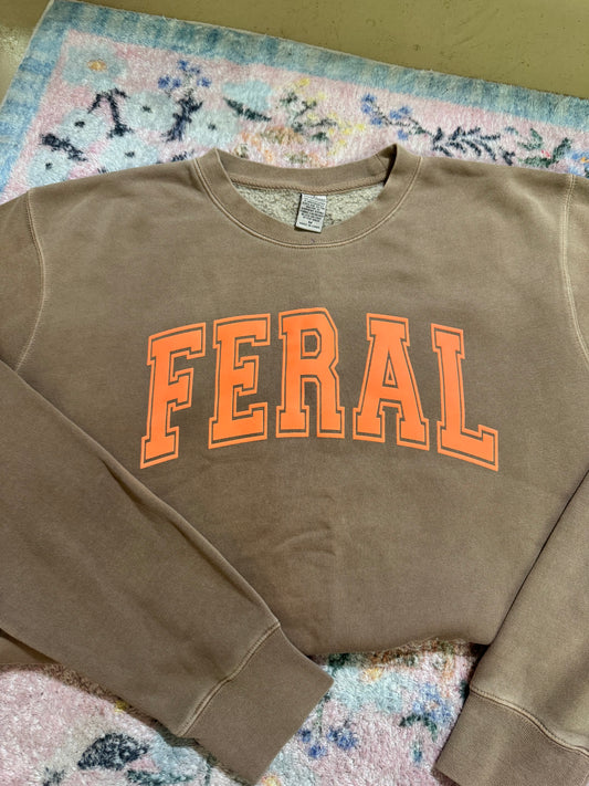 Feral Puff Sweatshirt | M | READY TO SHIP