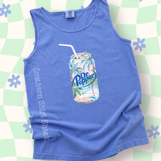 Preppy Palms Dr. P CC tank
