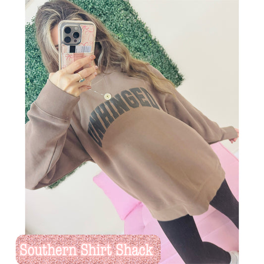 MatteiMom UNHINGED Puff | Sweatshirt or T-shirt Option