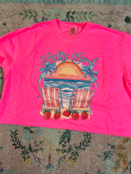 Oopsie Salty Soul tee  | L | READY TO SHIP