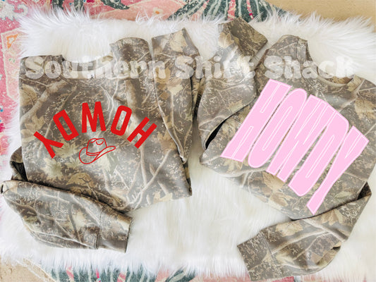 Howdy | Deadwood Camo Sweatshirt
