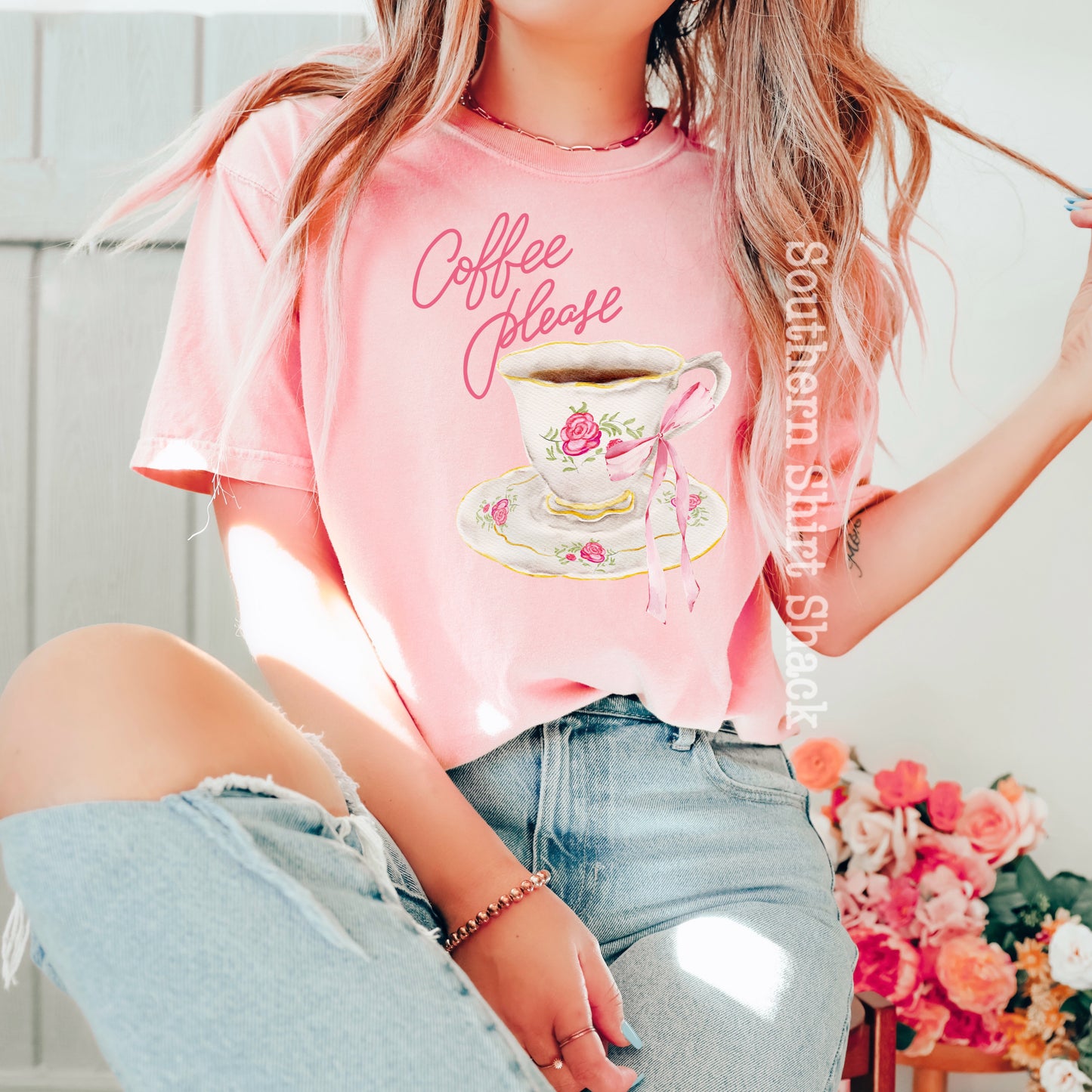 Coffee Please CC tee