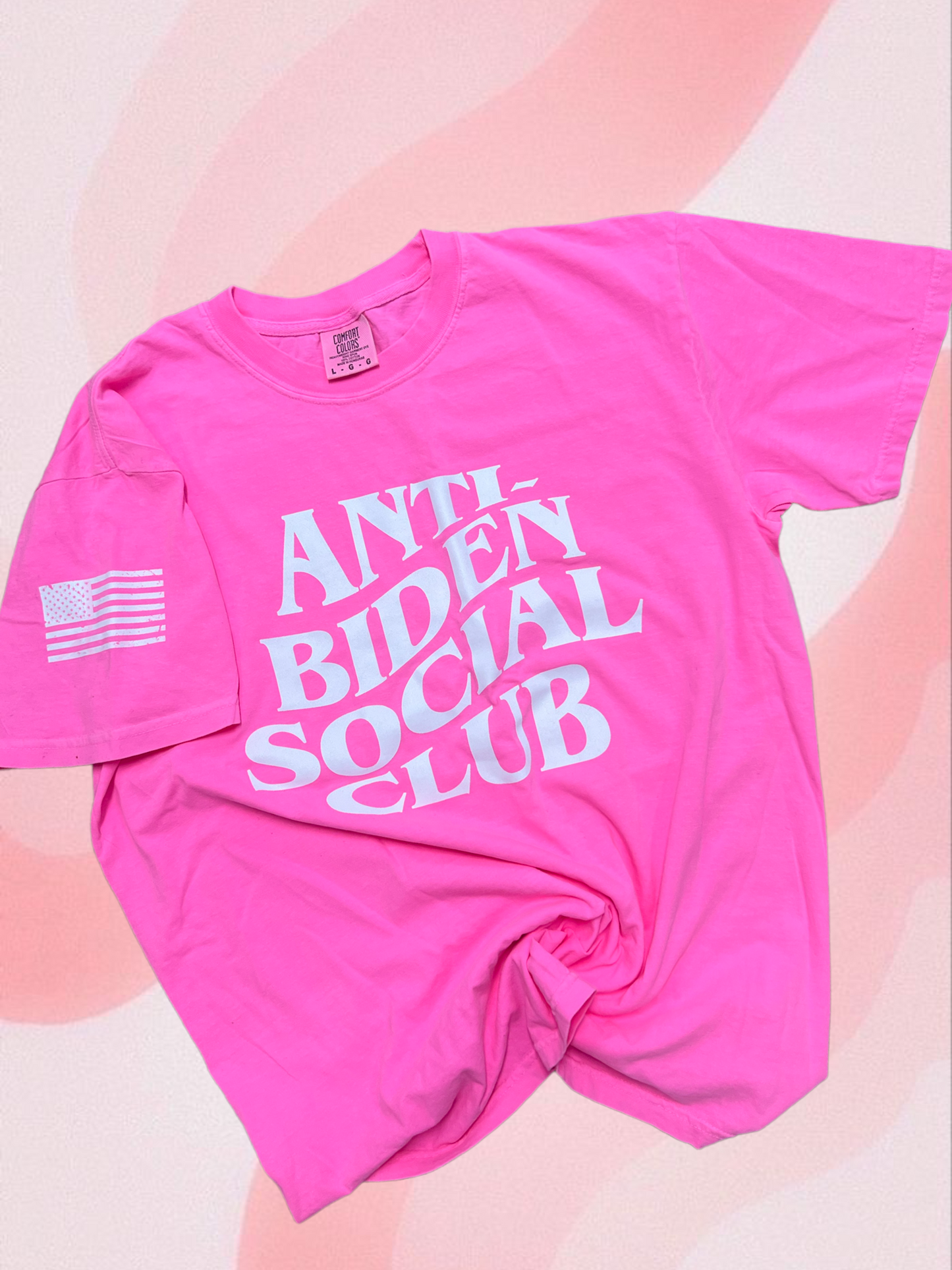 Anti Biden Social Club | comfort colors tee