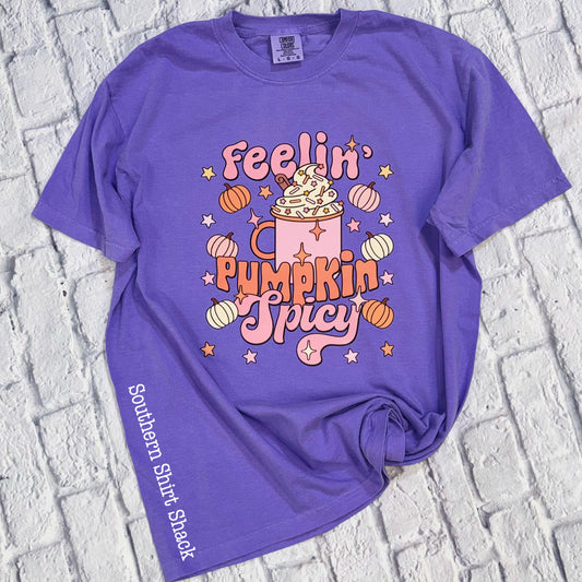 Pumpkin Spicy | Violet CC tee