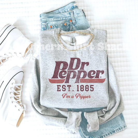Vintage Dr. P Sweatshirt | Ash gray